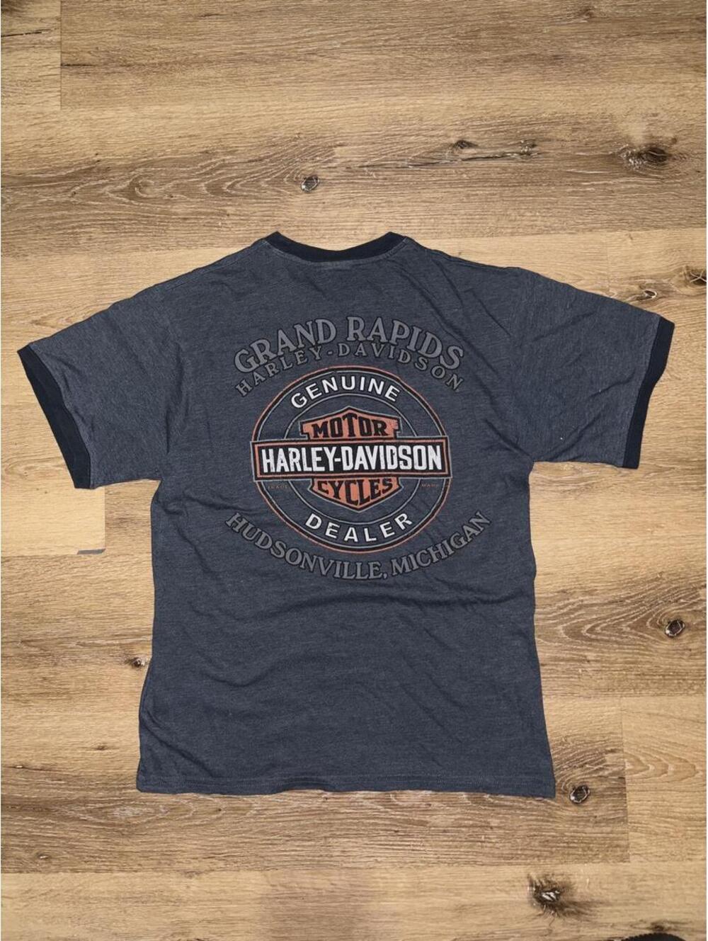 Harley-Davidson Grand Rapids Hudsonville Michigan Dealer Graphic T-Shirt